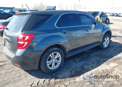 2017 Chevrolet Equinox Ls из США, поврежденный, VIN 2GNALBEK7H1577908